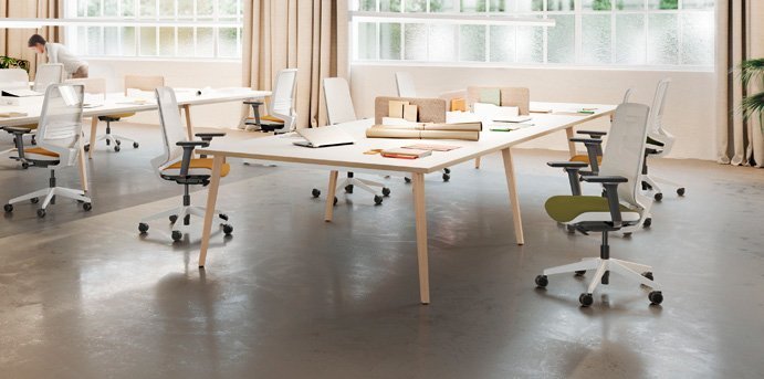 Mesa compartida Timber